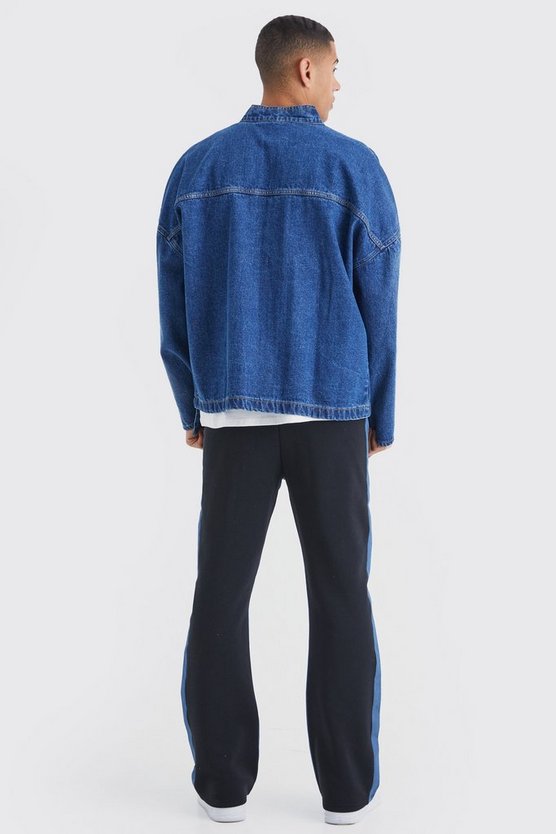 Man Signature Denim-Jogginghose