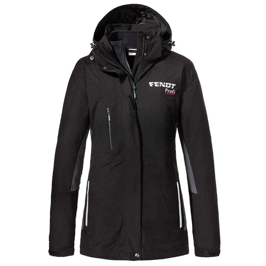 DAMEN PROFI OUTDOORJACKE 2 IN 1
