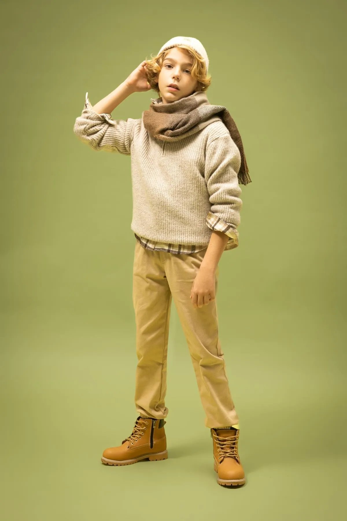 DeFacto  Strickpullover mit halbem Reißverschluss für Jungen A5613a823wn