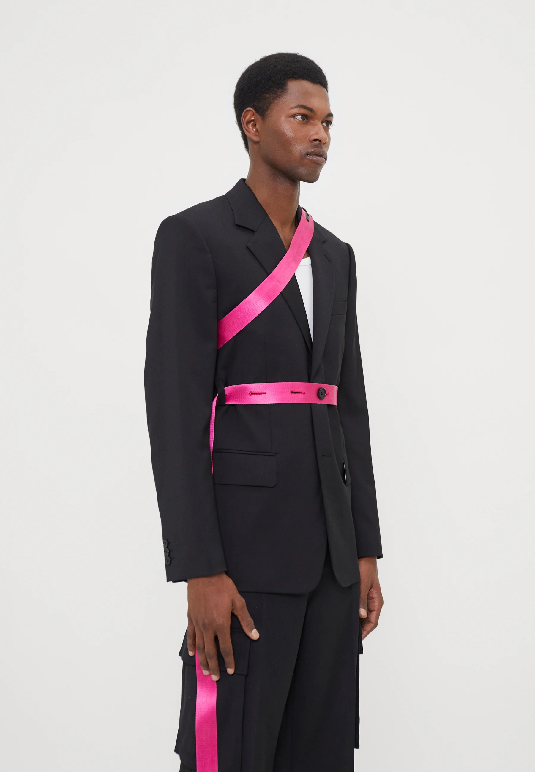 Helmut Lang SEATBELT BLAZER - Chaqueta elegante