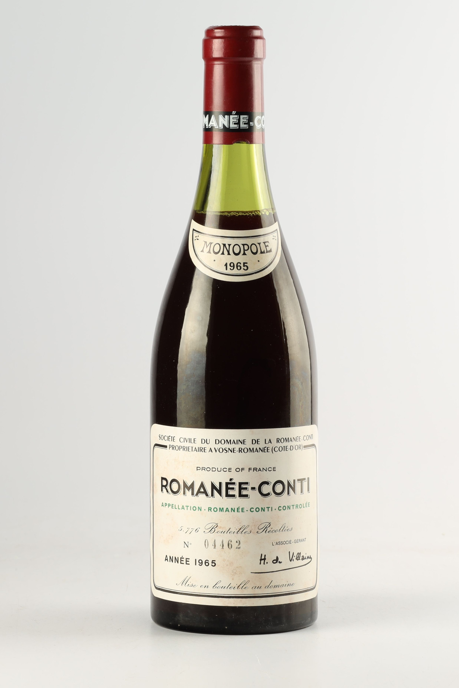 Domaine De La Romanee Conti 1965, Romanée Conti