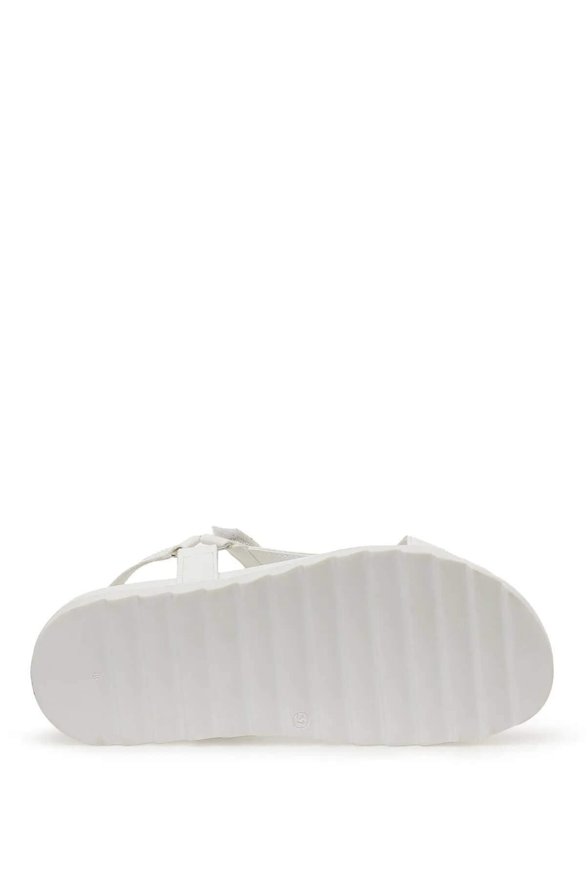Nine West  RESTE 3FX Weiße Damen-Sandalen mit dicker Sohle