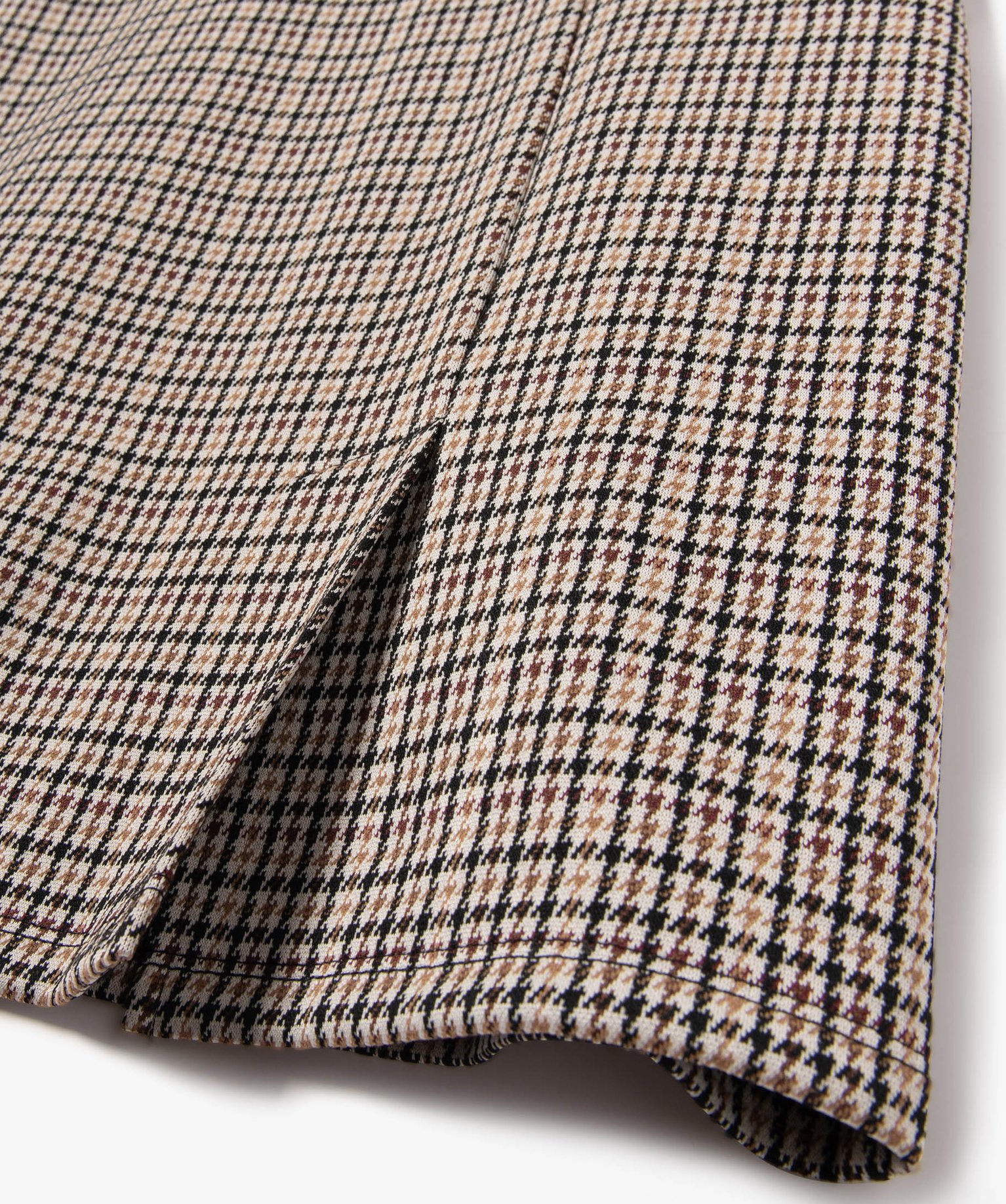 Robe à bretelles à motif pied de poule fille carreaux | GEMO
