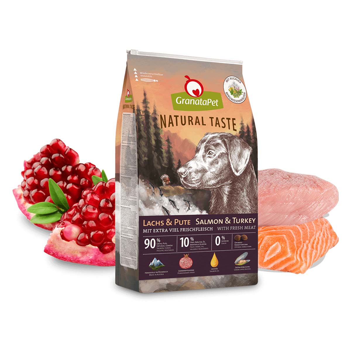 GranataPet Natural Taste Lachs & Pute günstig kaufen bei ZooRoyal