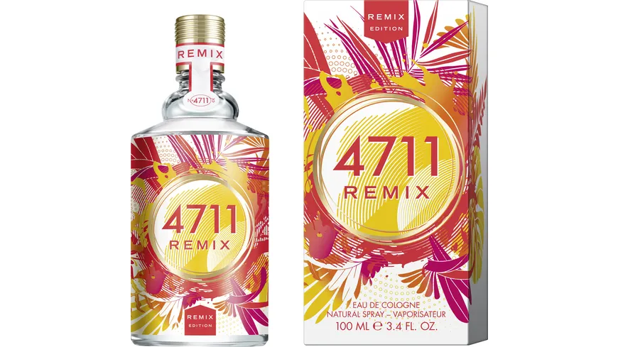 4711 Remix EXOTIC PARADISE Eau de Cologne Naturalspray 100 ml