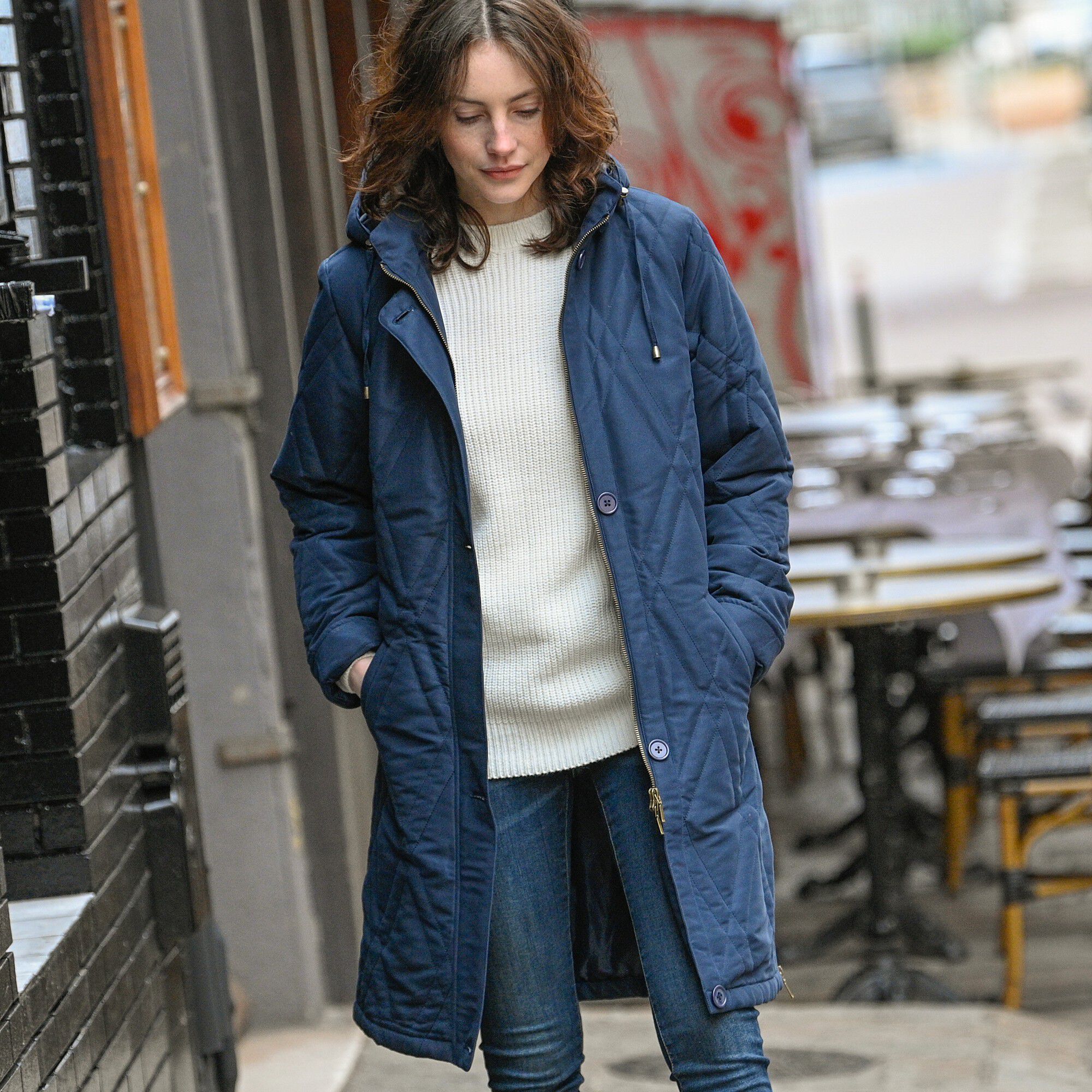 Parka matelassée microfibre