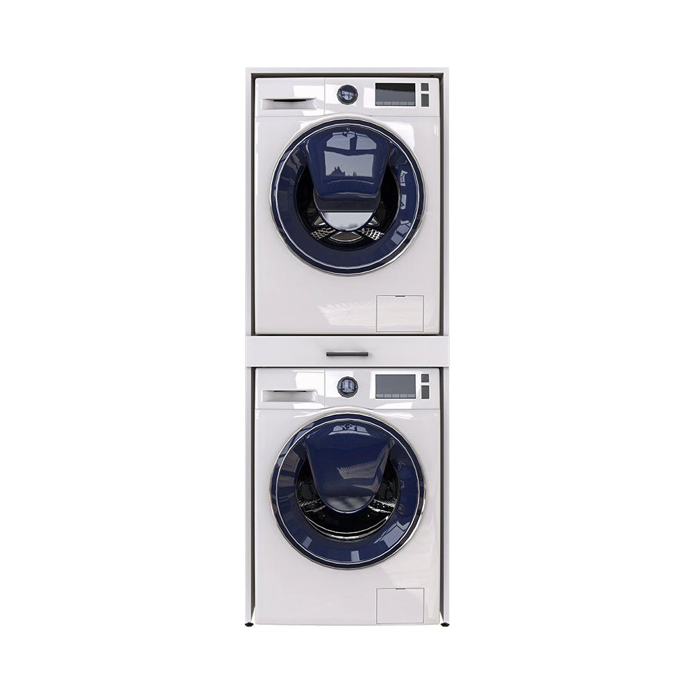 Roomart Waschmaschinenumbauschrank (Waschmaschinenschrank für Trockner und Waschmaschine Überbauschrank)