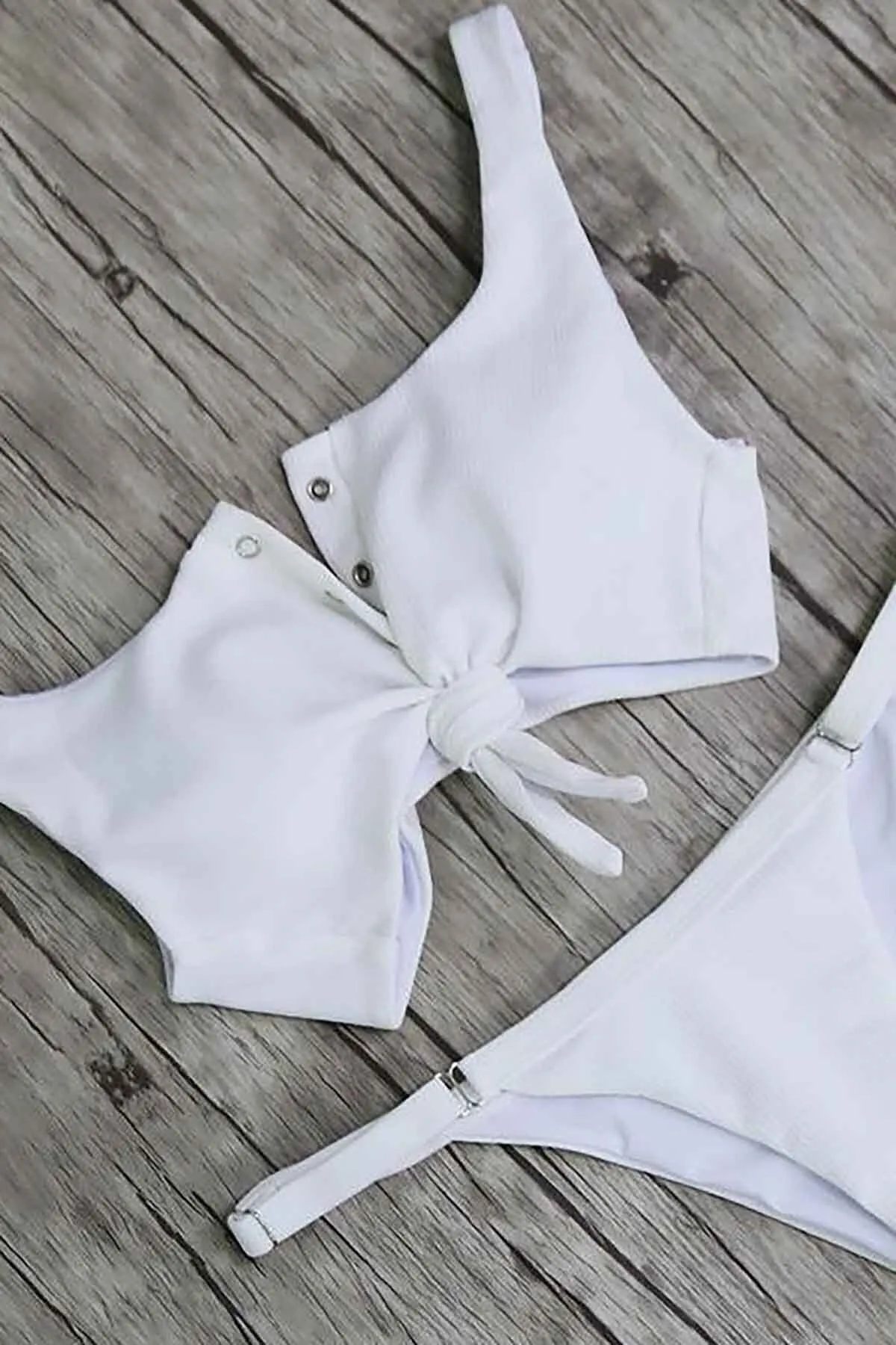 Angelsin  Weiße Bikinihose für Damen