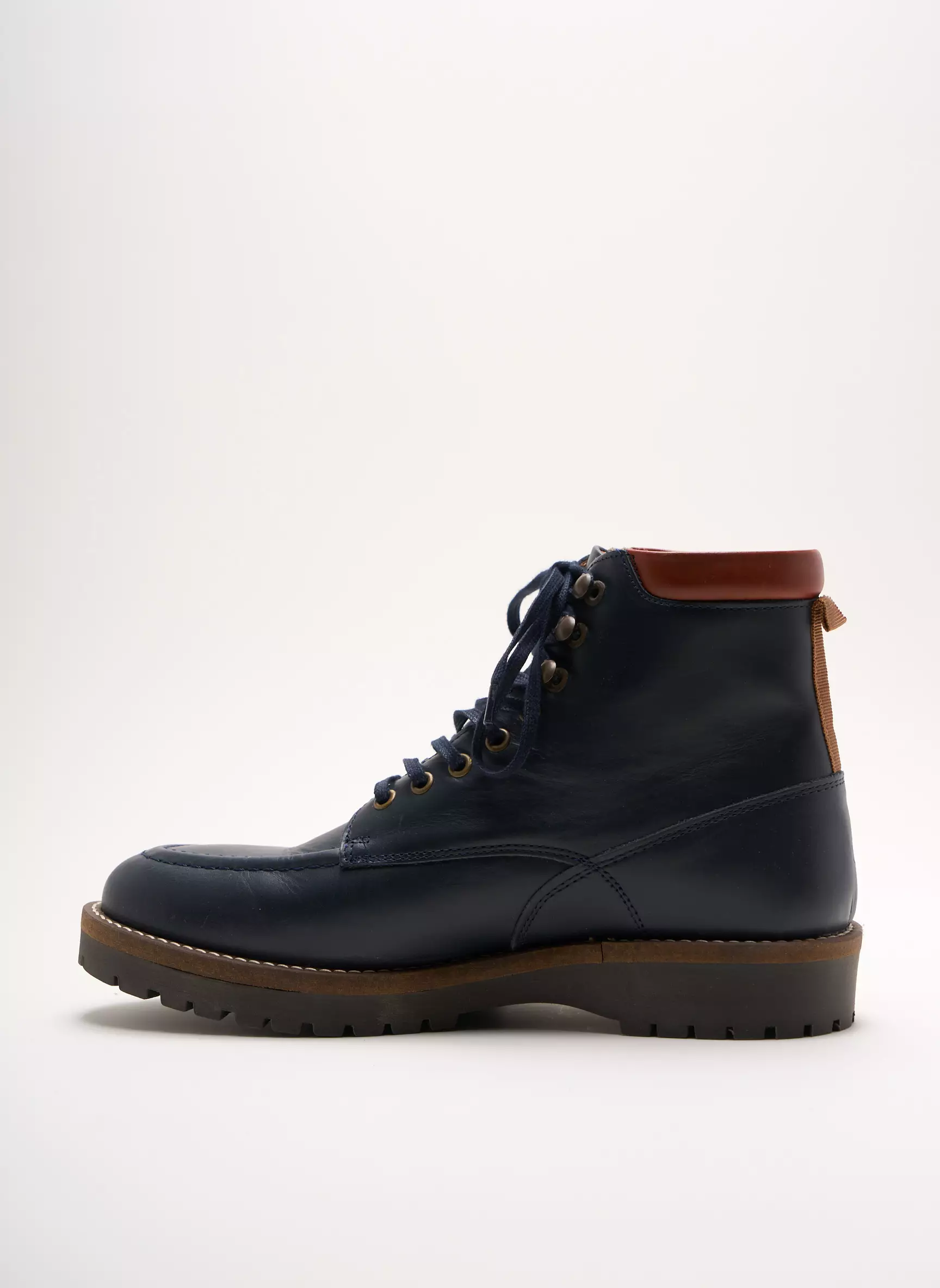 Faguo Bottines Homme couleur bleu