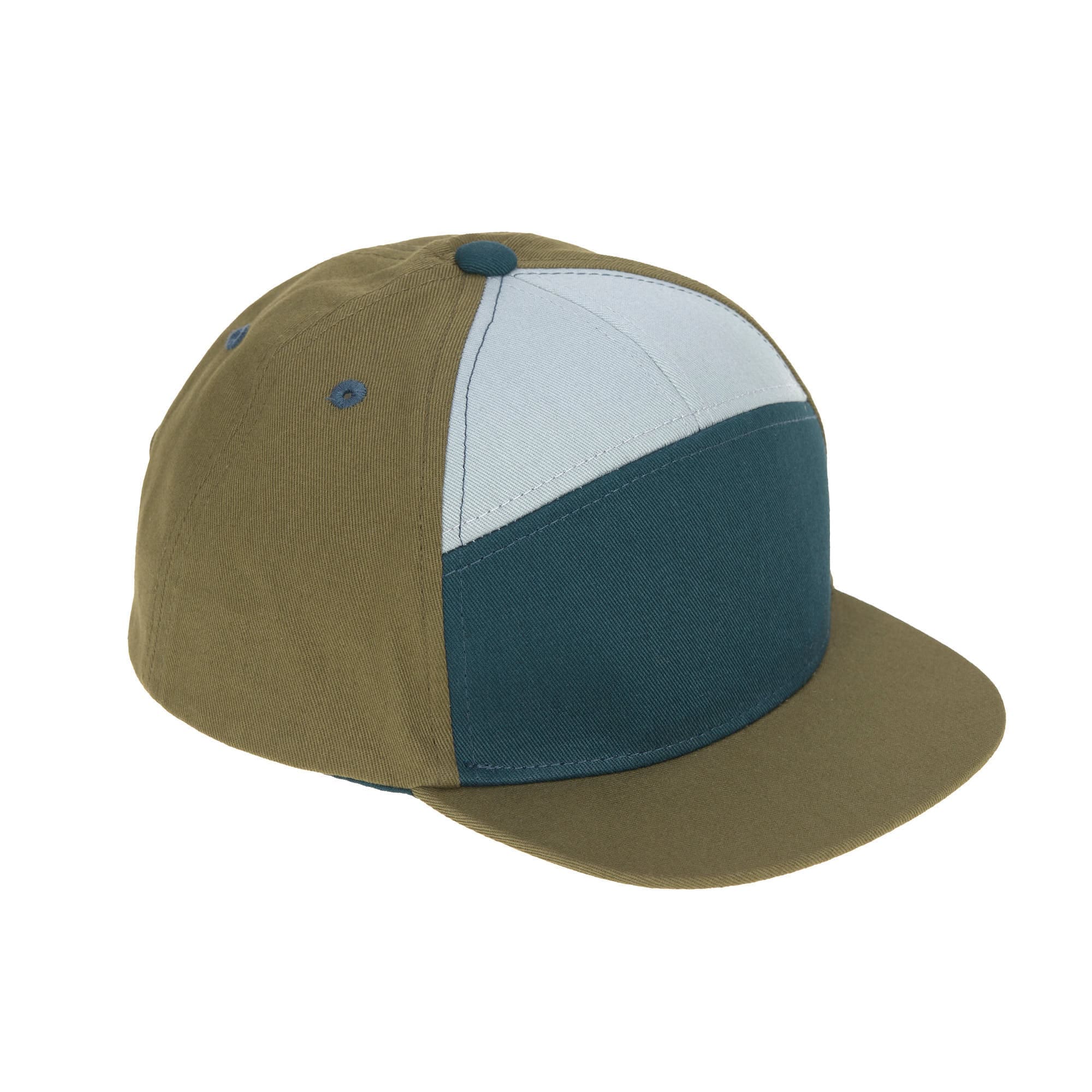 Kinder Cap - Little Gang, Oliv Blau Grau