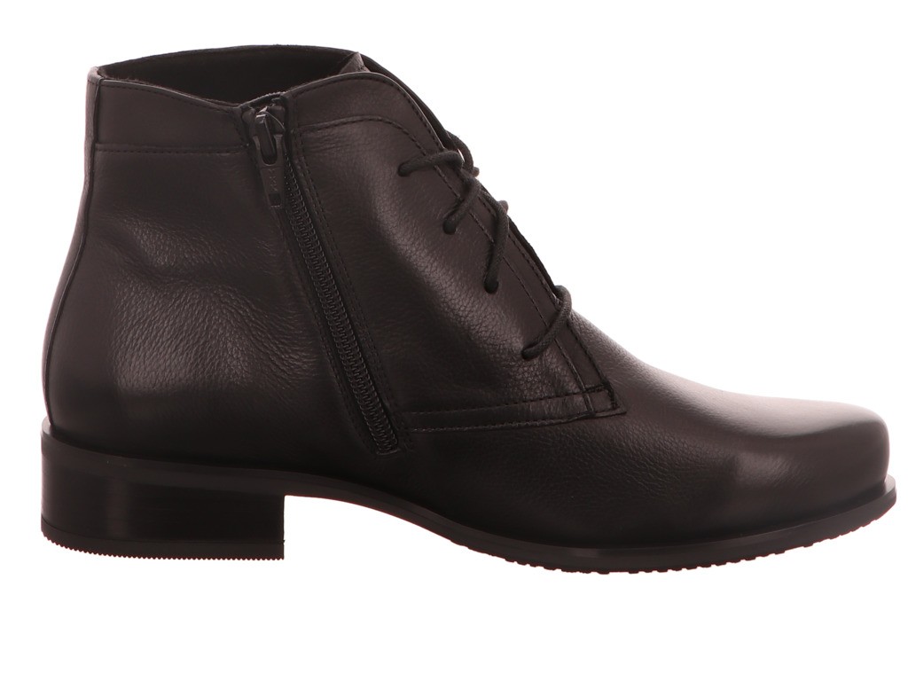 SEMLER Schnür-Stiefeletten schwarz SOFTINA