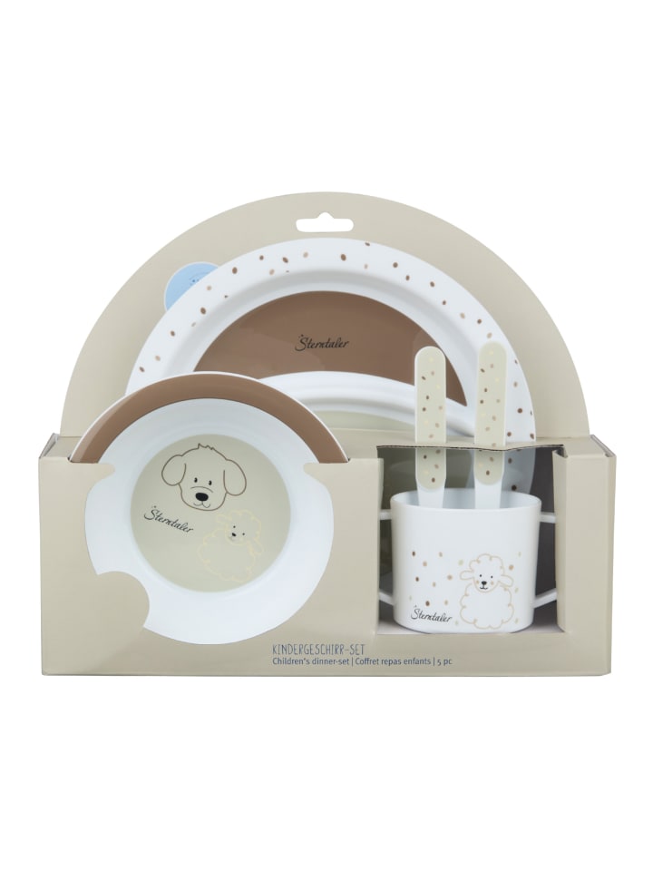 Sterntaler Geschirr-Set BAUERNHOF in beige günstig kaufen onesize