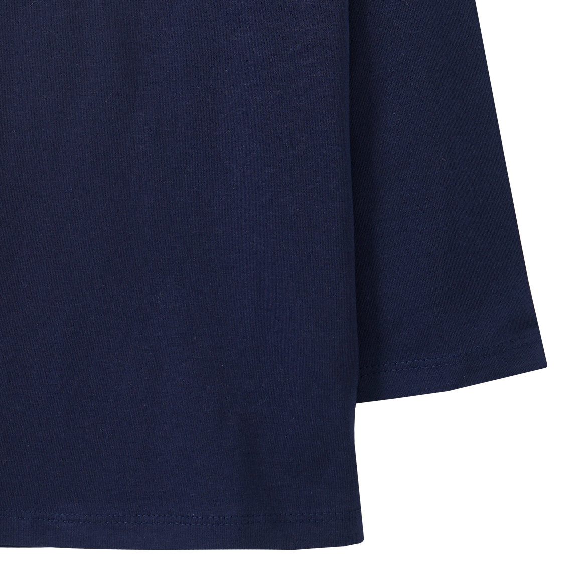 Kinder Langarmshirt mit Radlader-Applikation