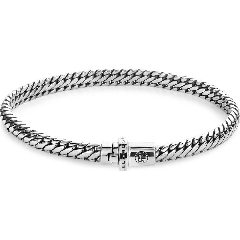 Rebel and Rose Set de bijoux 925 Argent, Acier inoxydable argent Bijoux