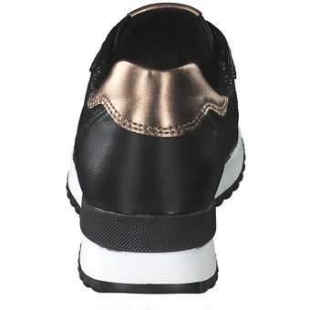Marco Tozzi Schnürsneaker in schwarz