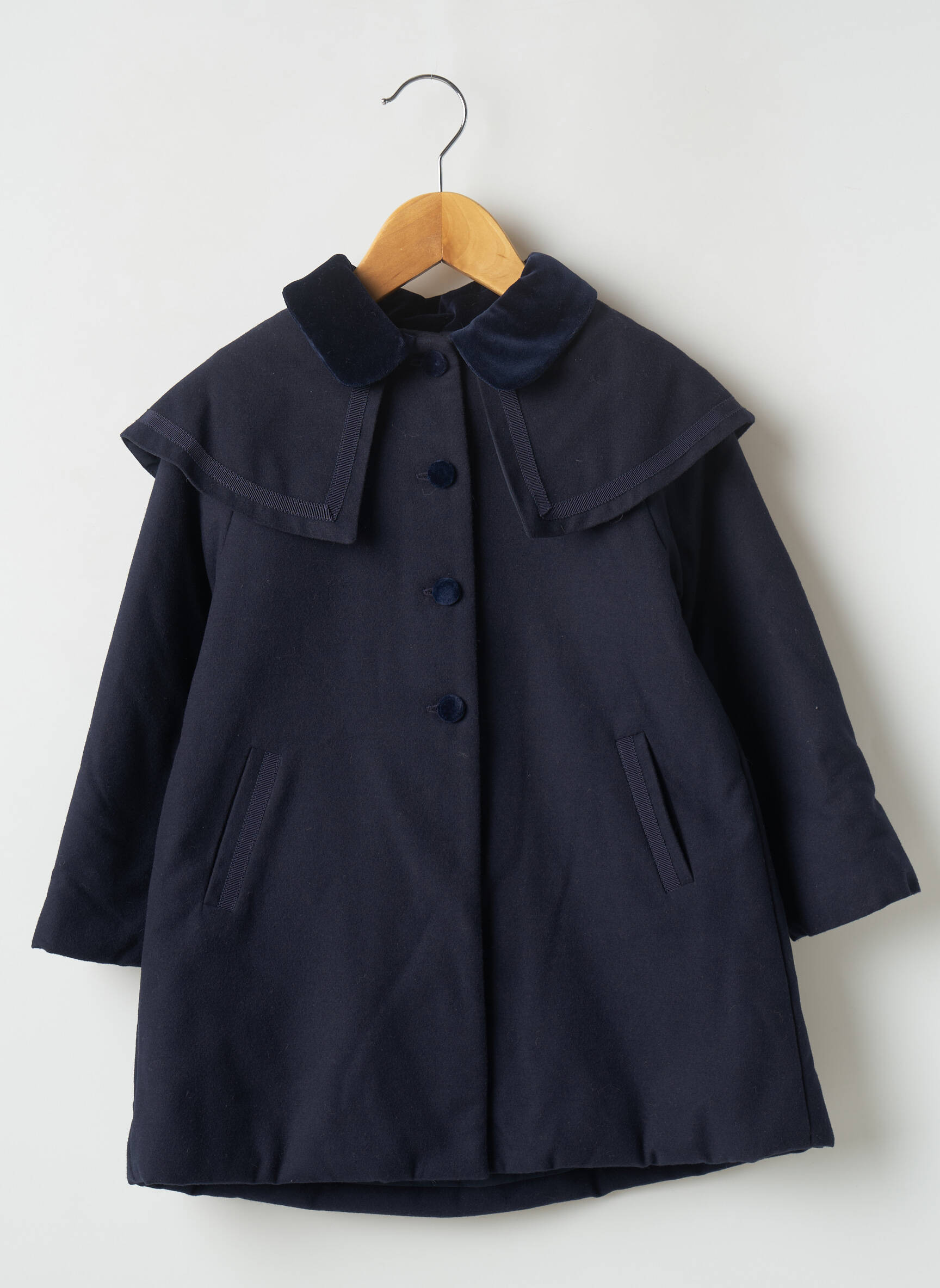 Patachou Manteaux Longs Fille couleur bleu