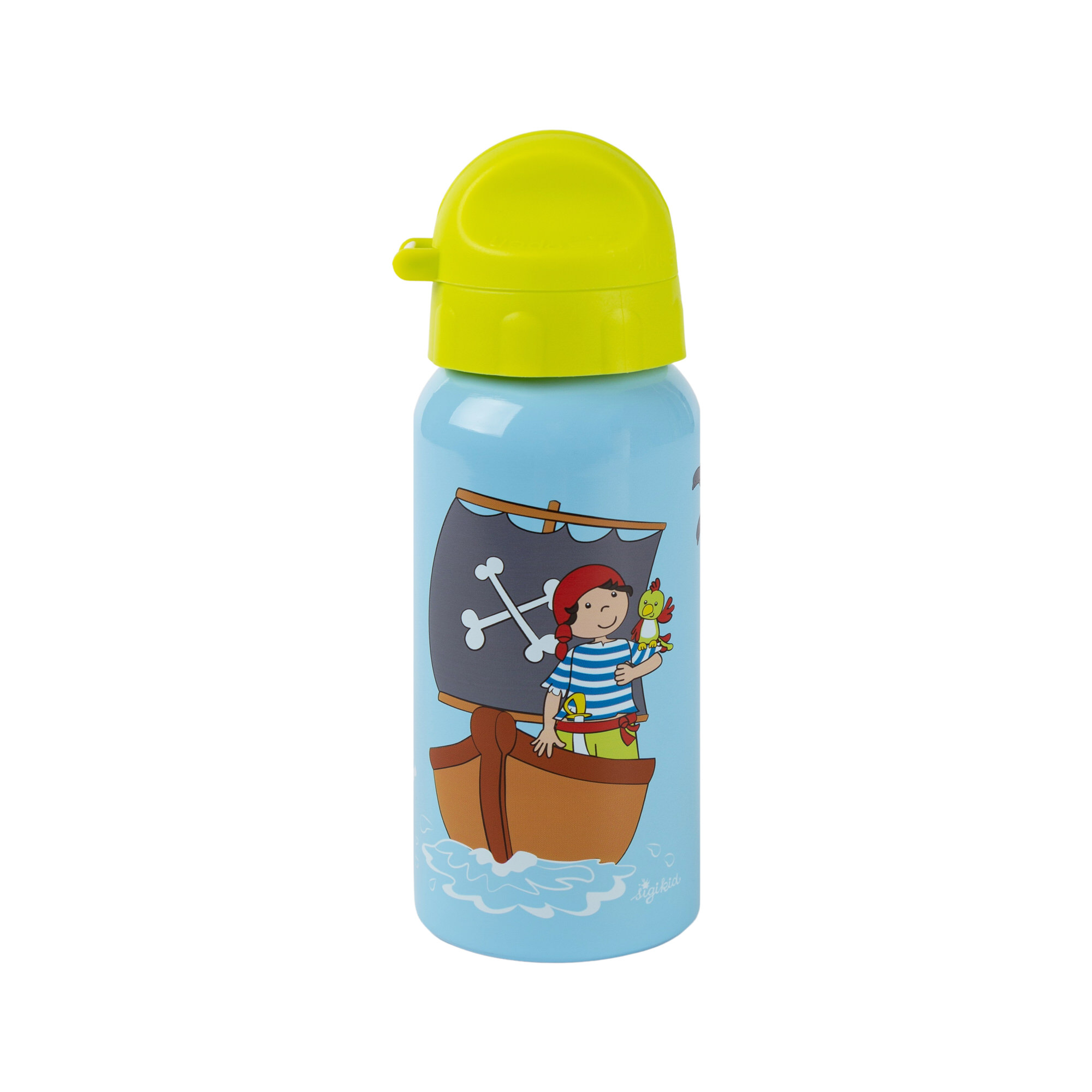 Kinder Edelstahl-Trinkflasche Pirat Sammy Samoa
