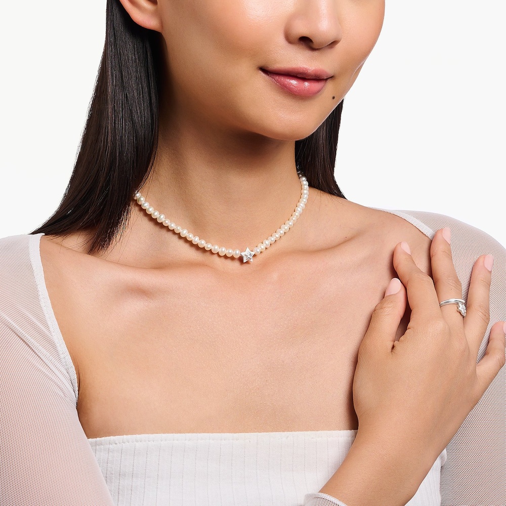 Thomas Sabo Chaînette Argent, Émail collier