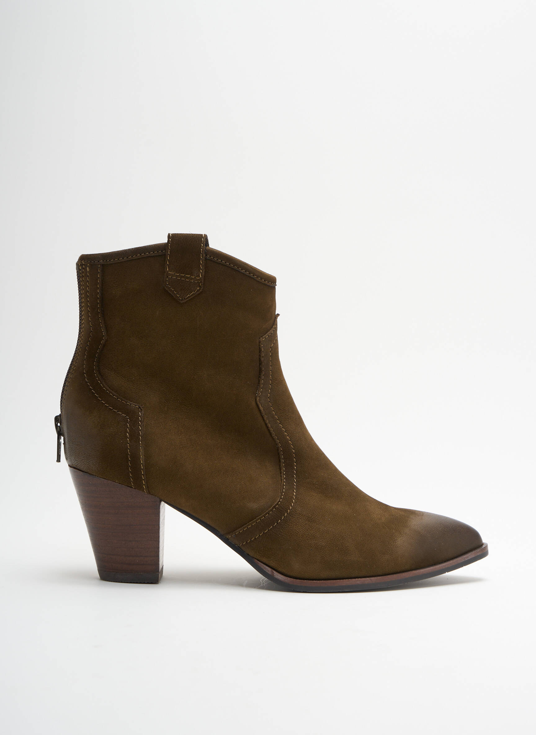 Fugitive By Francesco Rossi Bottines Femme couleur vert