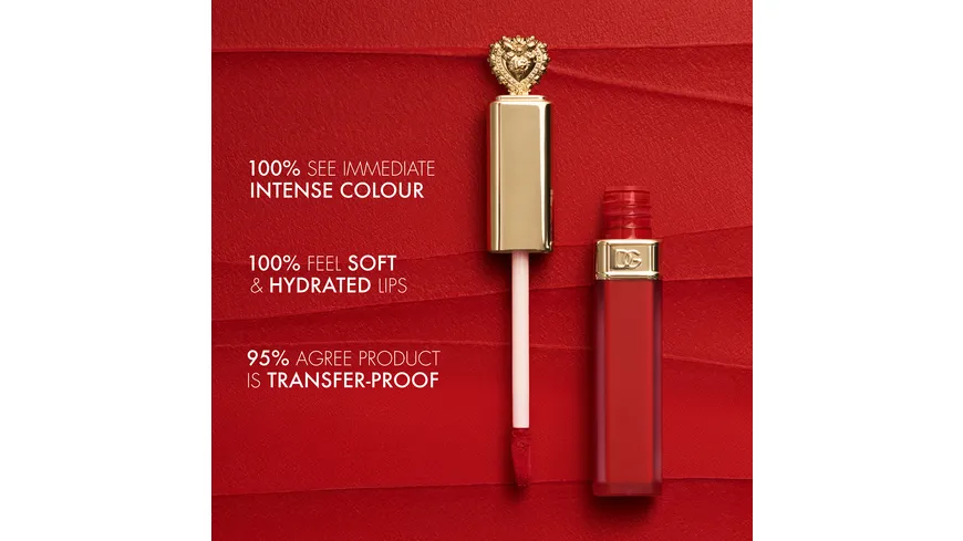 DOLCE&GABBANA Devotion Liquid Lipstick in Mousse 5 ml 410 - Audacia