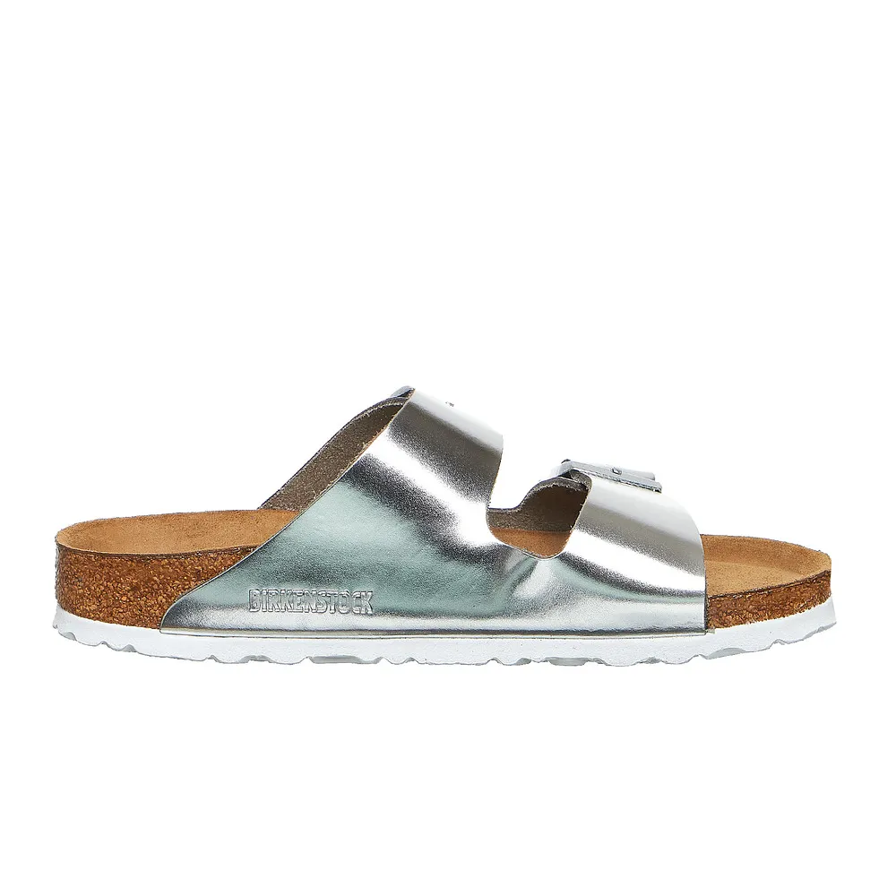 Birkenstock Arizona NL SFB Metallic 1005961 / grau