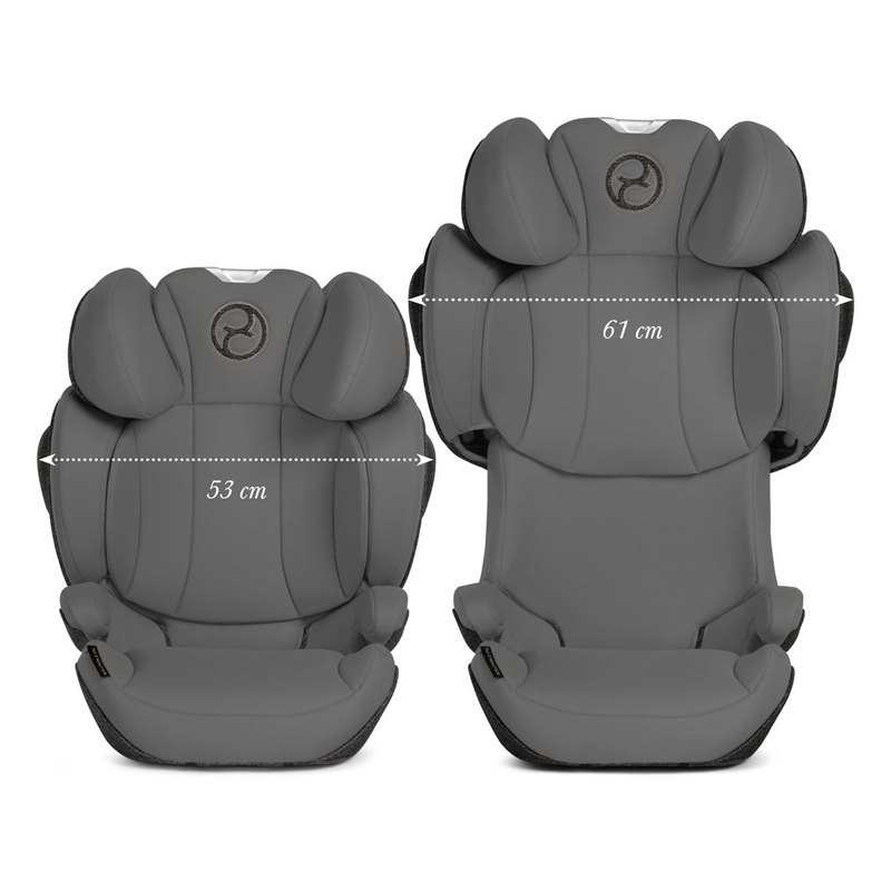 Siège-auto groupe 2/3 Solution Z i-Fix soho grey Cybex
