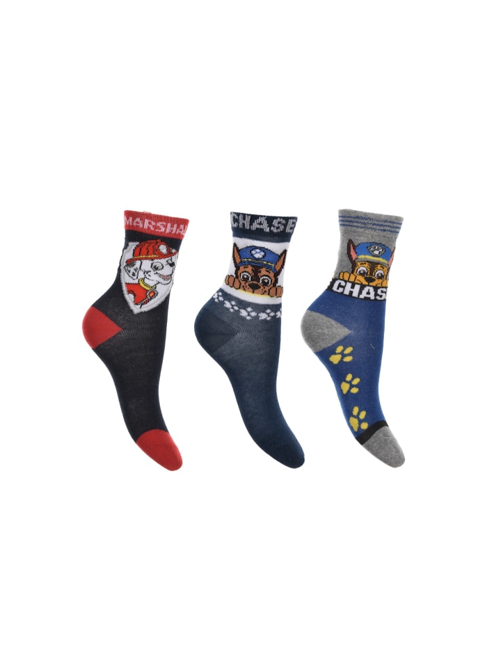 Paw Patrol Paw Patrol 6er Paar Socken Strümpfe in bunt günstig kaufen 27-30