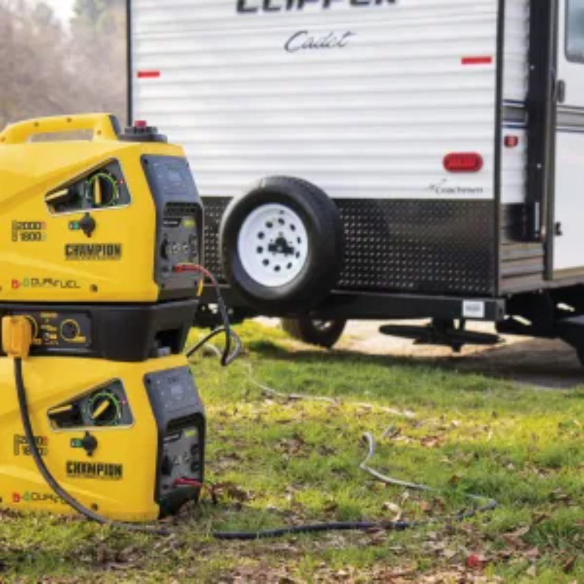 Champion Power Equipment Stromgenerator DualFuel 2000 (82001i-E-DF-EU) – Inverter Generator