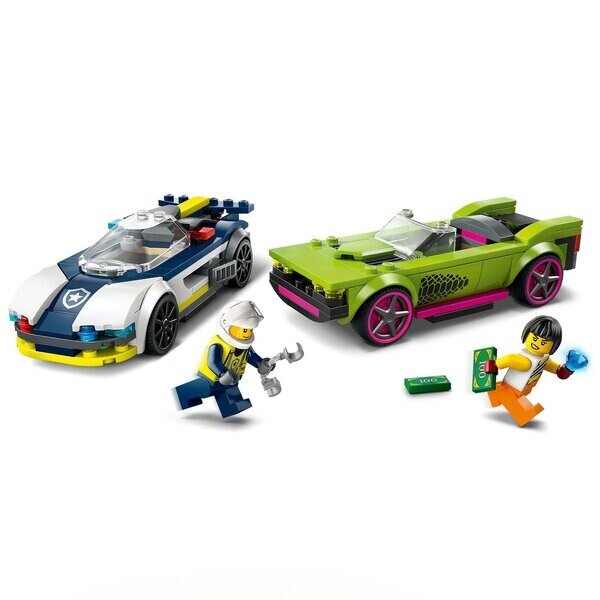 LEGO City 60415 Carro de Polícia e Perseguição em Alta Velocidade