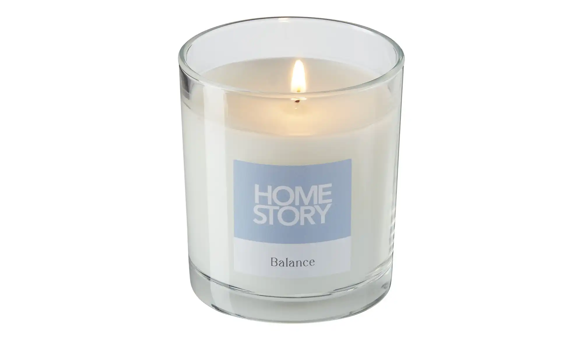 HOME STORY Duftkerze im Glas 
