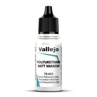 Game Color Polyurethane Matt Varnish 18 ml (72651)