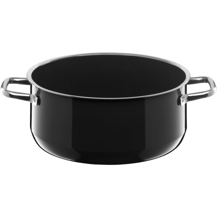 Silit Silargan® Compact Bratentopf mit Deckel, 24 cm, Black