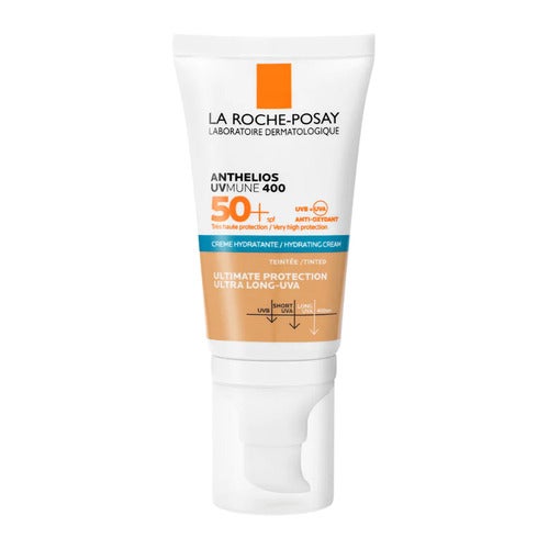 La Roche-Posay Anthelios UVMune 400 sävytetty aurinkosuoja SPF 50+ 50 ml