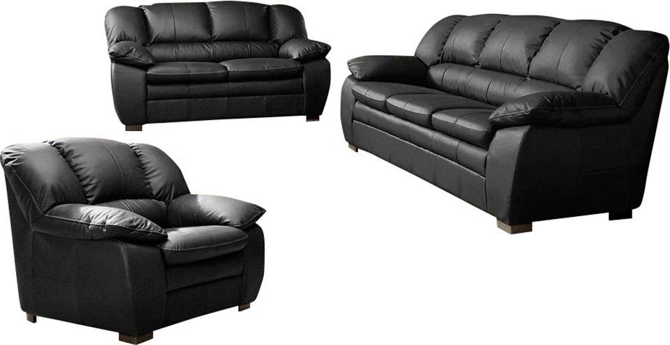 COTTA Polstergarnitur Casino, (Set, 3-tlg), Garnitur: Sessel, 2-Sitzer, 2,5-Sitzer