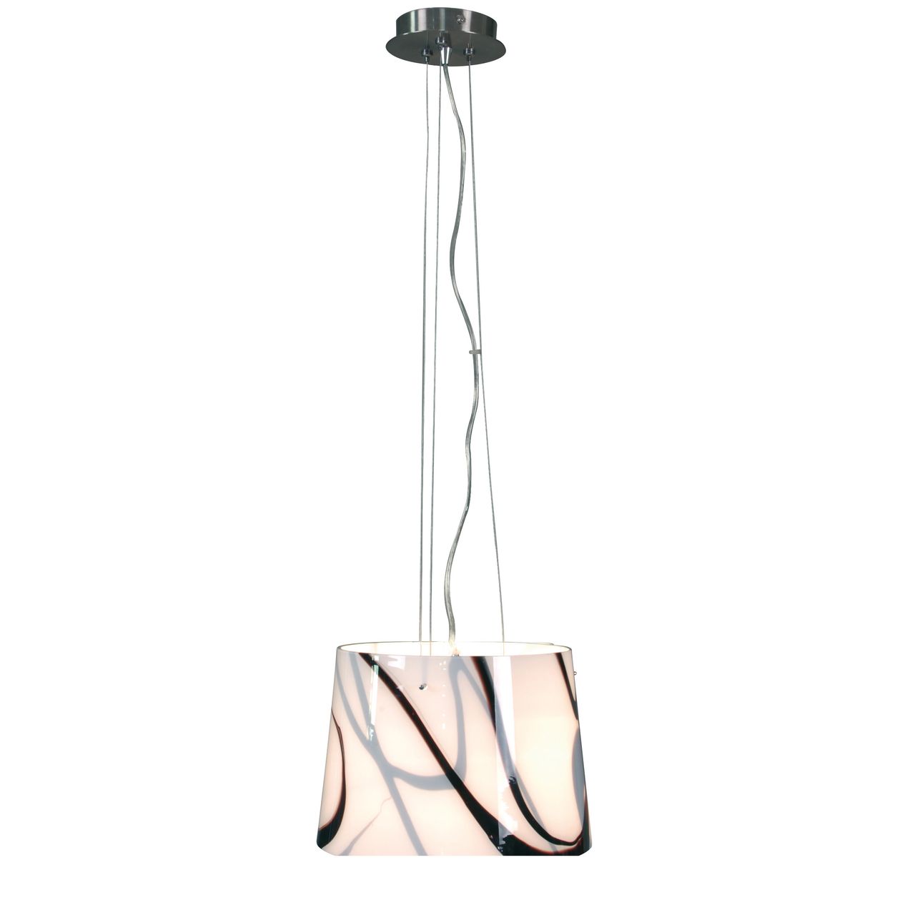 Näve Leuchten Glas-Pendelleuchte 