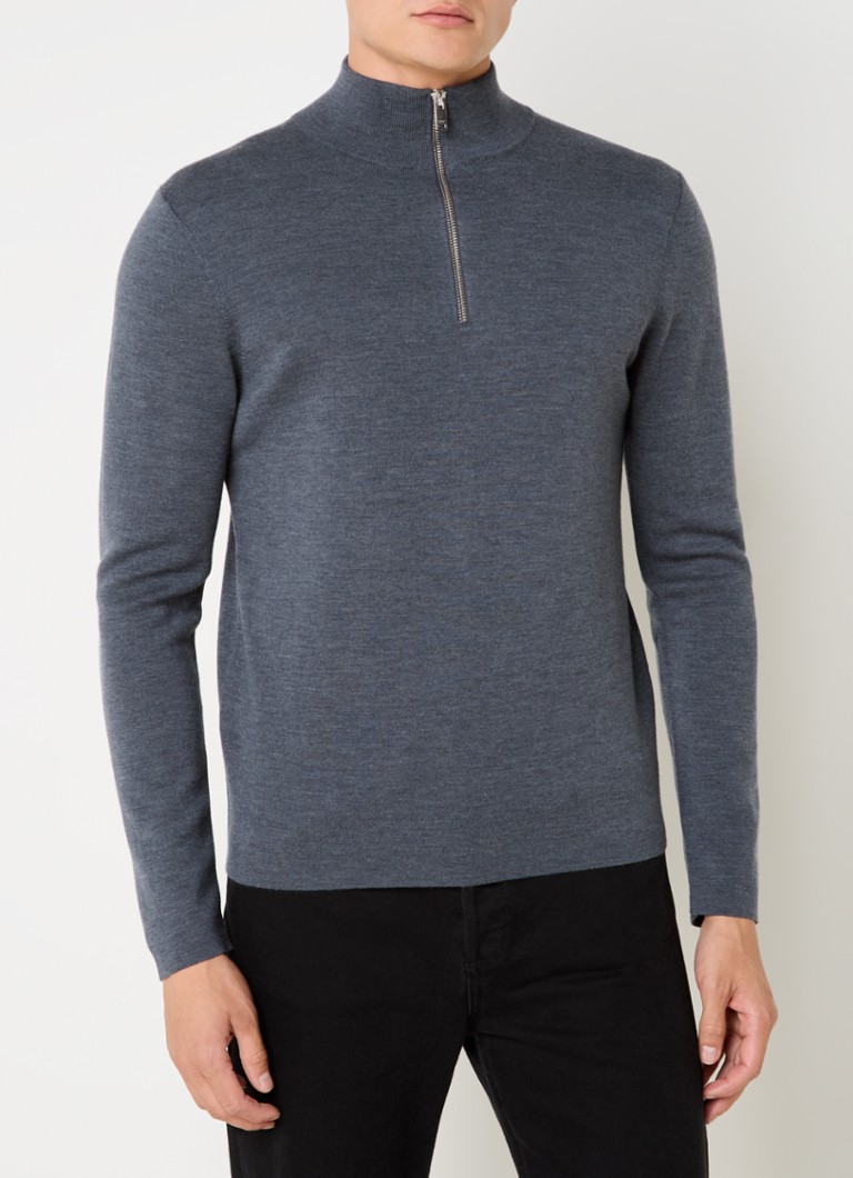 Sandro Fine-knit merino wool pullover