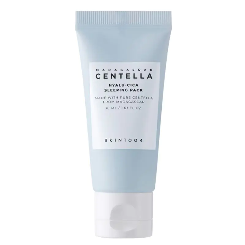 SKIN1004 Madagaskar Centella Hyalu-Cica Natmaske med Centella Asiatica og Hyaluronsyre
