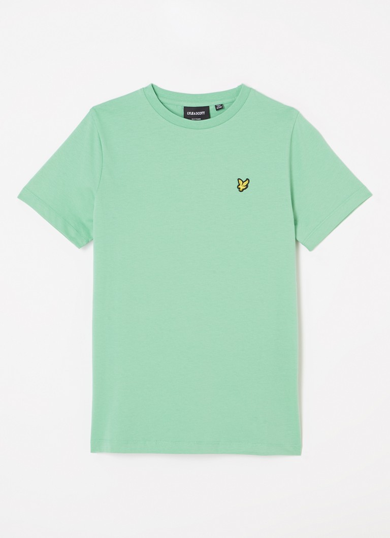 Tricou Lyle & Scott cu logo brodat