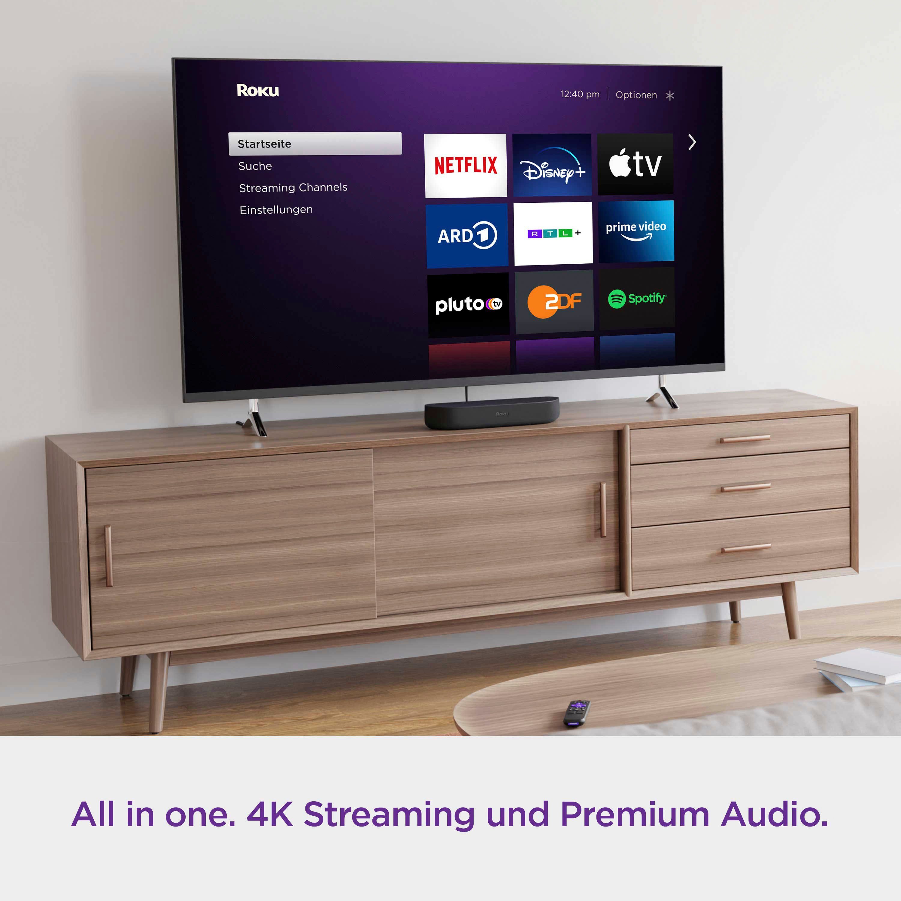 ROKU Streaming-Box Streambar HD/4K/HDR