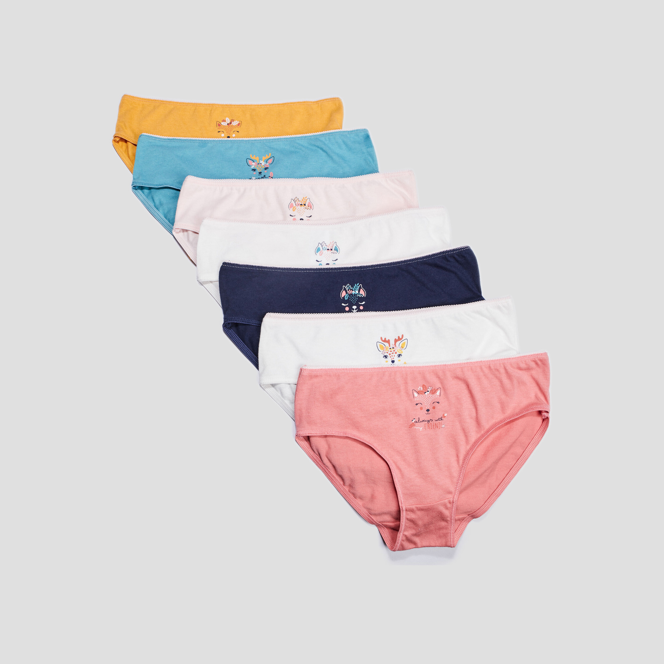 Lot 7 culottes multicolore fille | La Halle