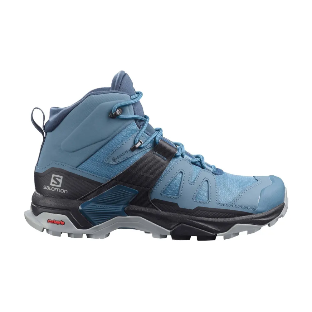 Salomon X Ultra 4 Mid Shoes GTX W Copen Blue Bla L41381500 / schwarz