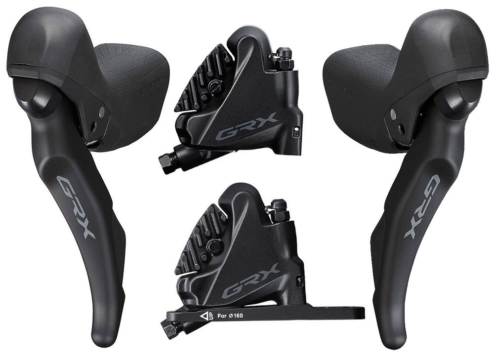 Shimano GRX ST-RX600+BR-RX400 2x11-fach Scheibenbremsen-Set kaufen | Bike-Discount