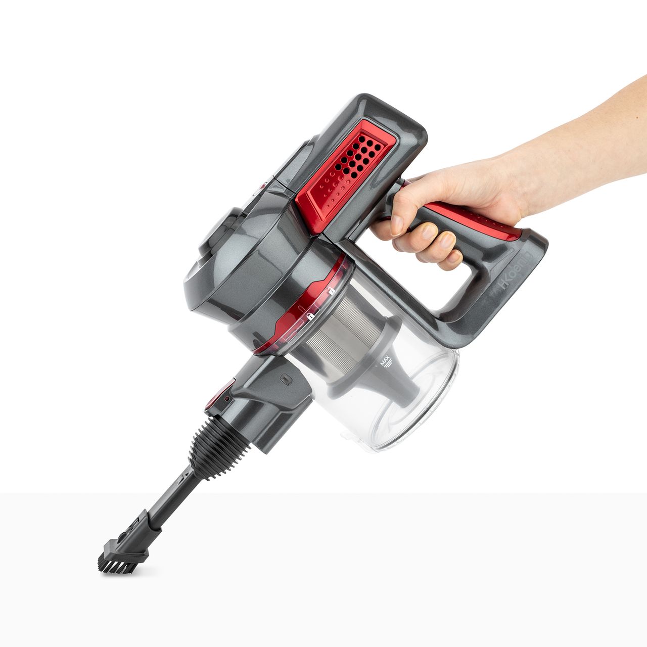 H.Koenig kabelloser Handstaubsauger UP810 mit bis zu 35 min Autonomie, 160 Watt