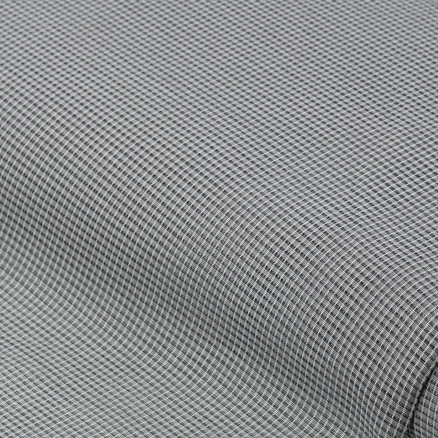 Gardinenstoff, transparent, grau