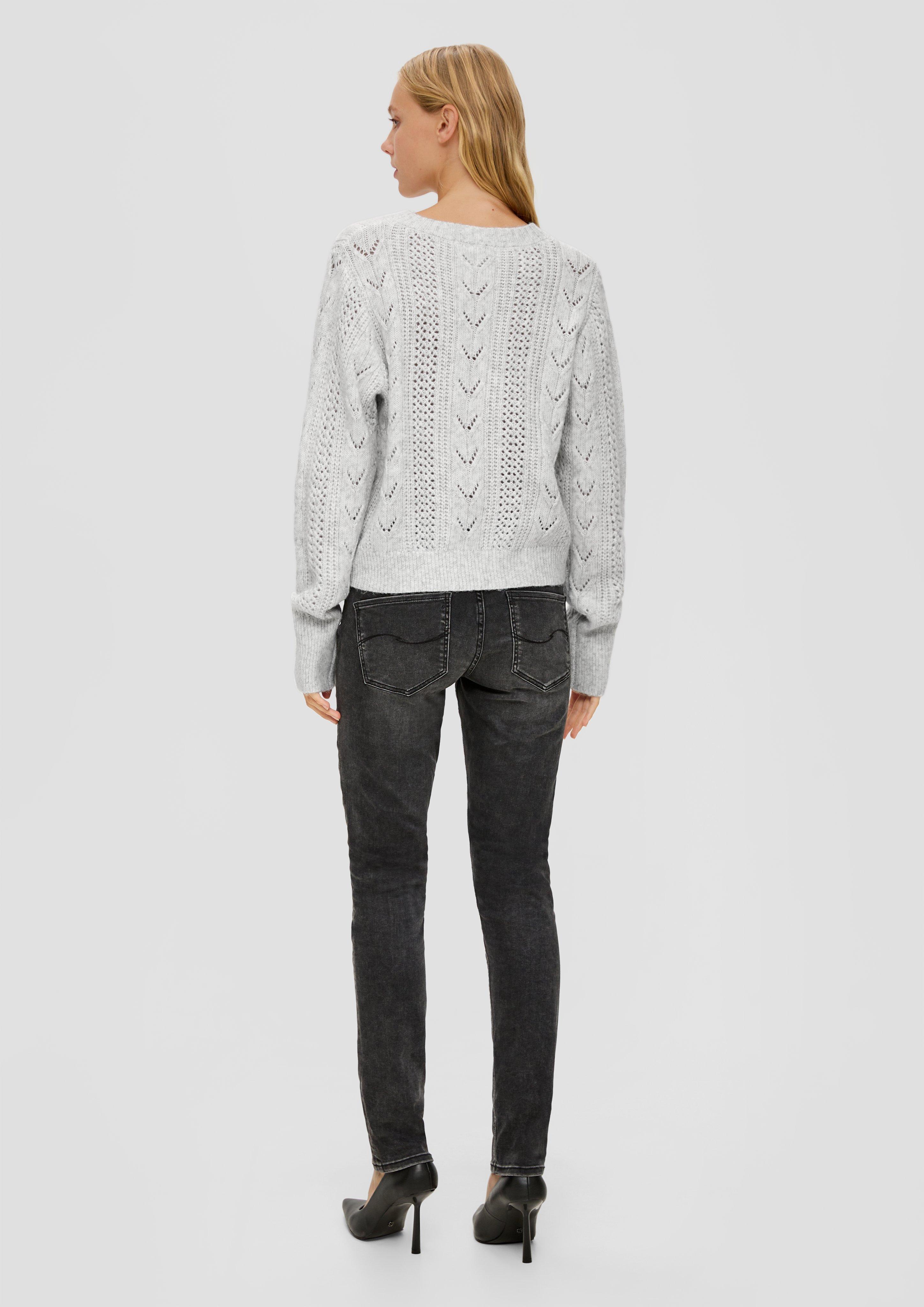 Cardigan mit Strickmuster  2135470-07W0