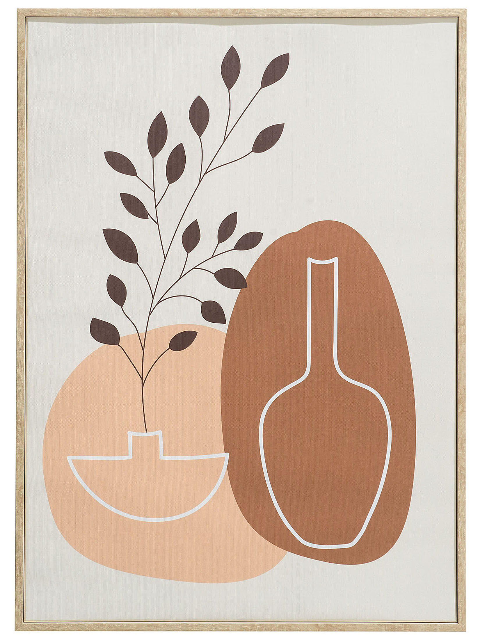 Kantania Leinwand Druck, Beige