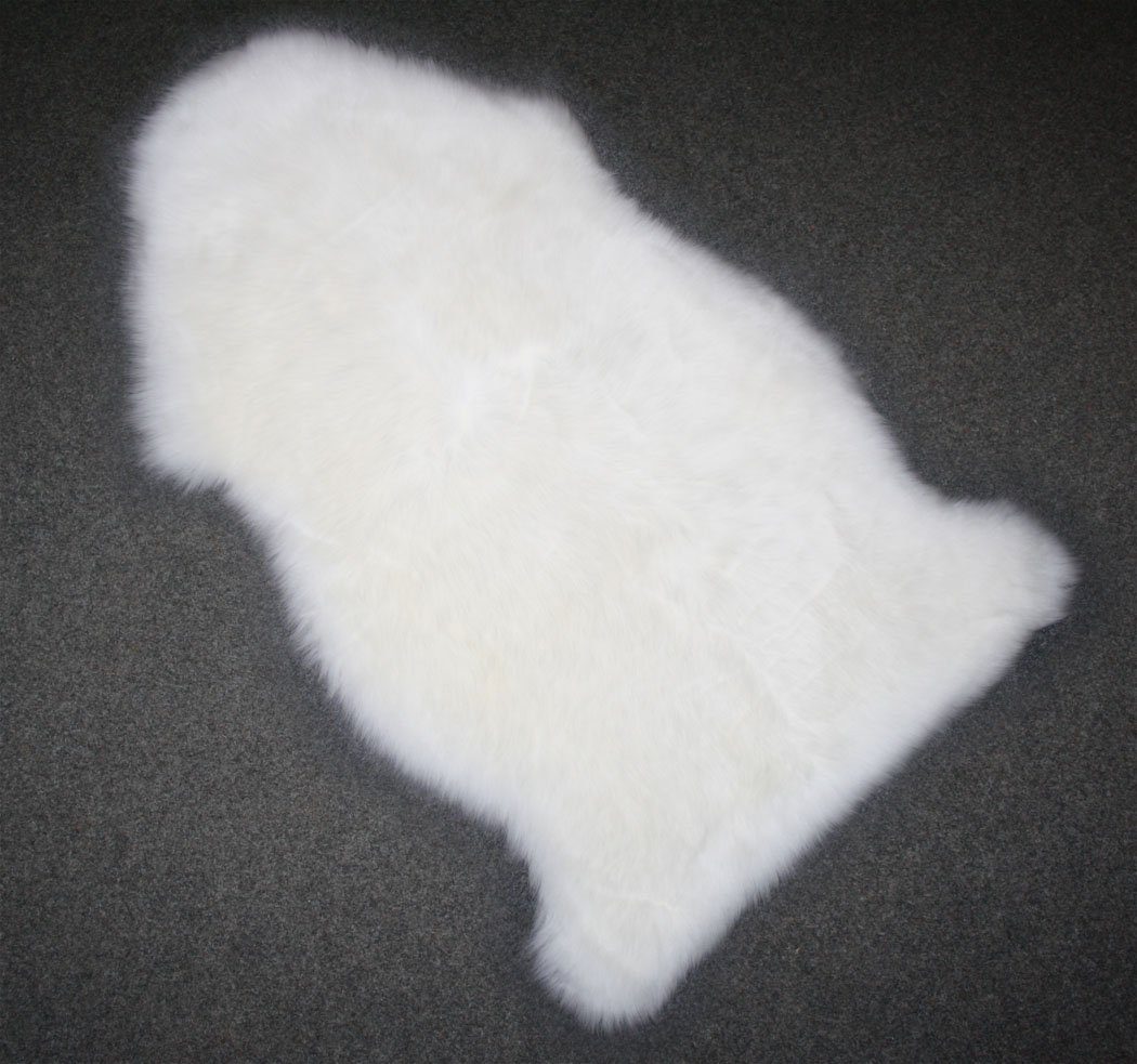 Fellteppich Schaffell 80x50 weiß (11437) (600000), KMH