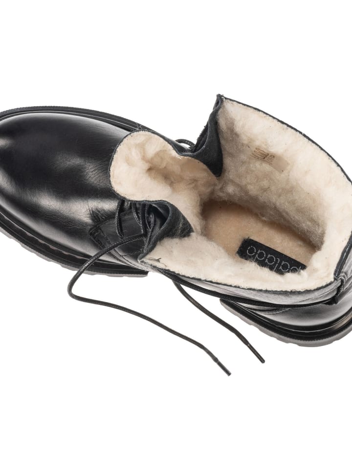 palado Schnürstiefeletten in Schwarz günstig kaufen