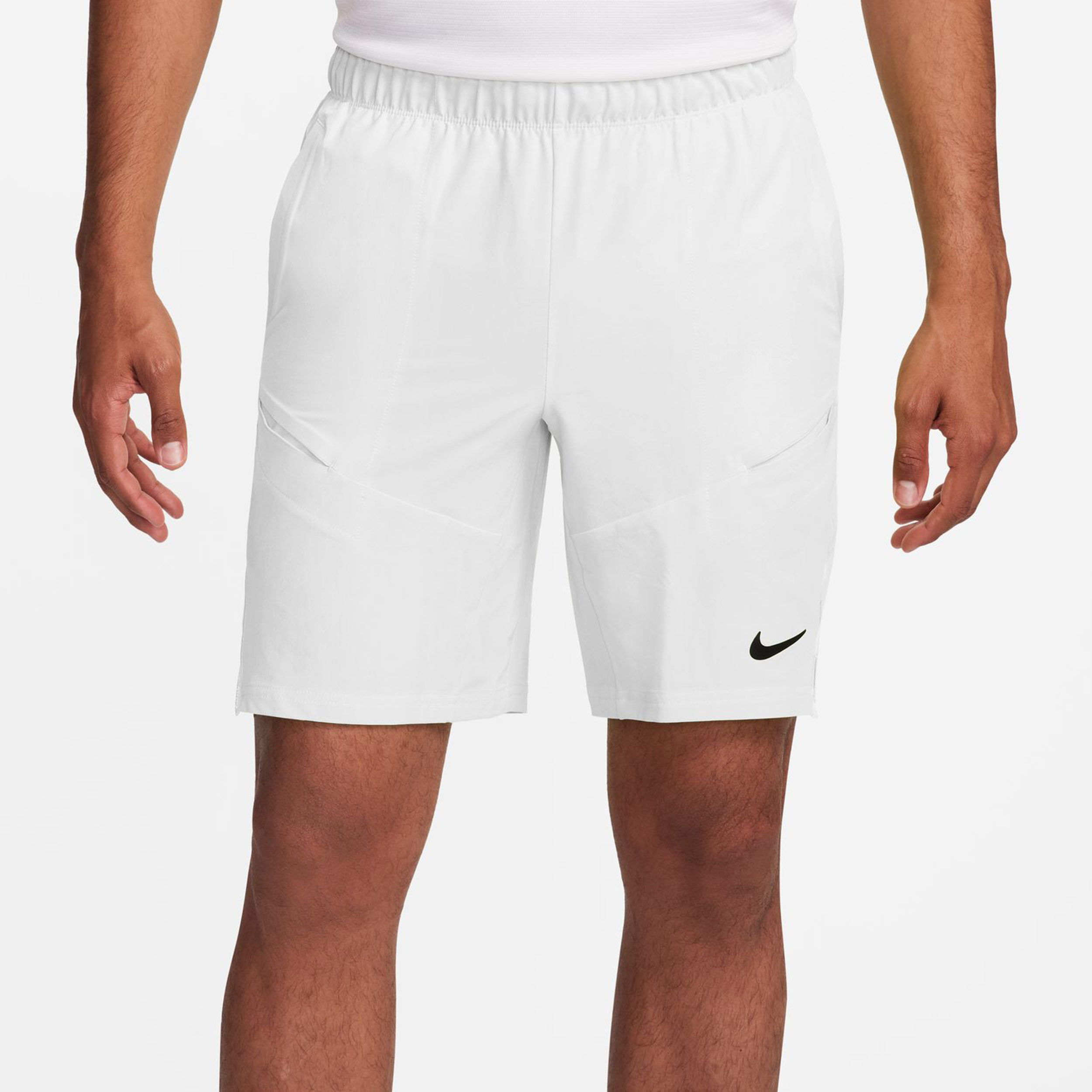 Court Dri-Fit Advantage 9in Shorts Herren - Weiß