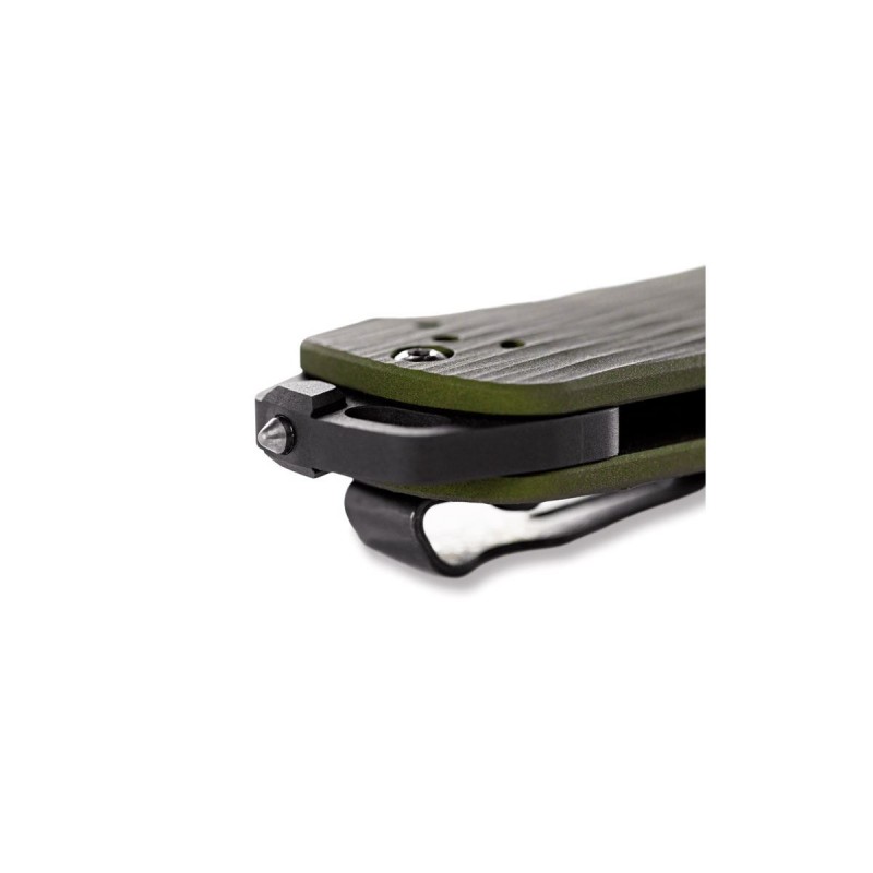 Benchmade Bailout 537GY-1 Green Tanto Plain